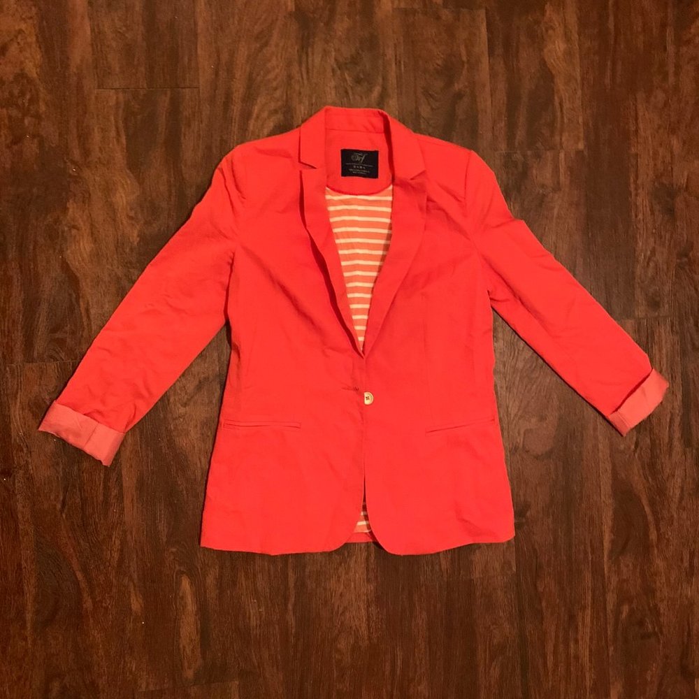Zara Trafaluc Poppy Pink Blazer